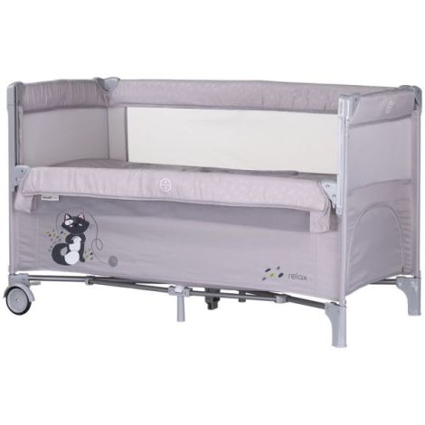 Patut pliabil Chipolino Relax cloud cu laterala culisanta - imagine 8